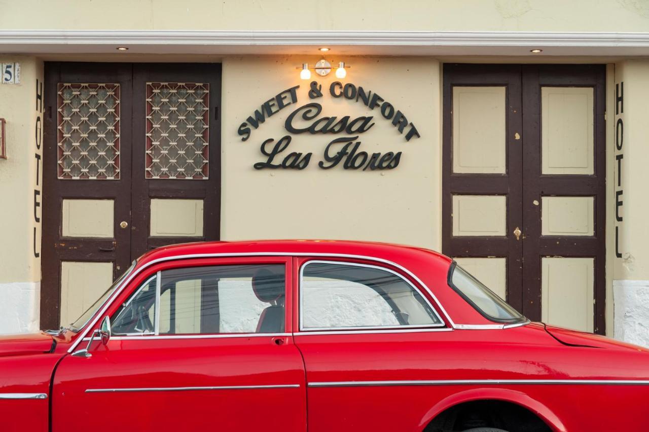 Hotel Vintage "Casa Las Flores" Кесальтенанго Экстерьер фото